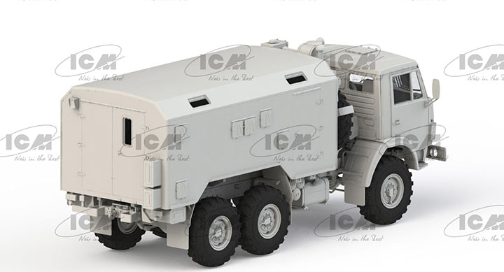 [ܼ] BICM35002 [ICM] BICM35002 1/35 Soviet Six-Wheel Army Truck with Shelter