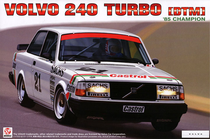[���ܼ�] BPBX24027 [PLATZ] BPBX24027 1/24 Volvo 240 Turbo 1985 DTM Champion