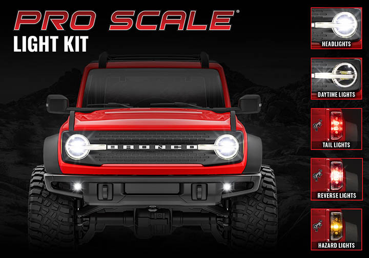 [ܼ] AX9783 [Traxxas] AX9783 TRX-4M? Bronco Pro Scale Light Set -  