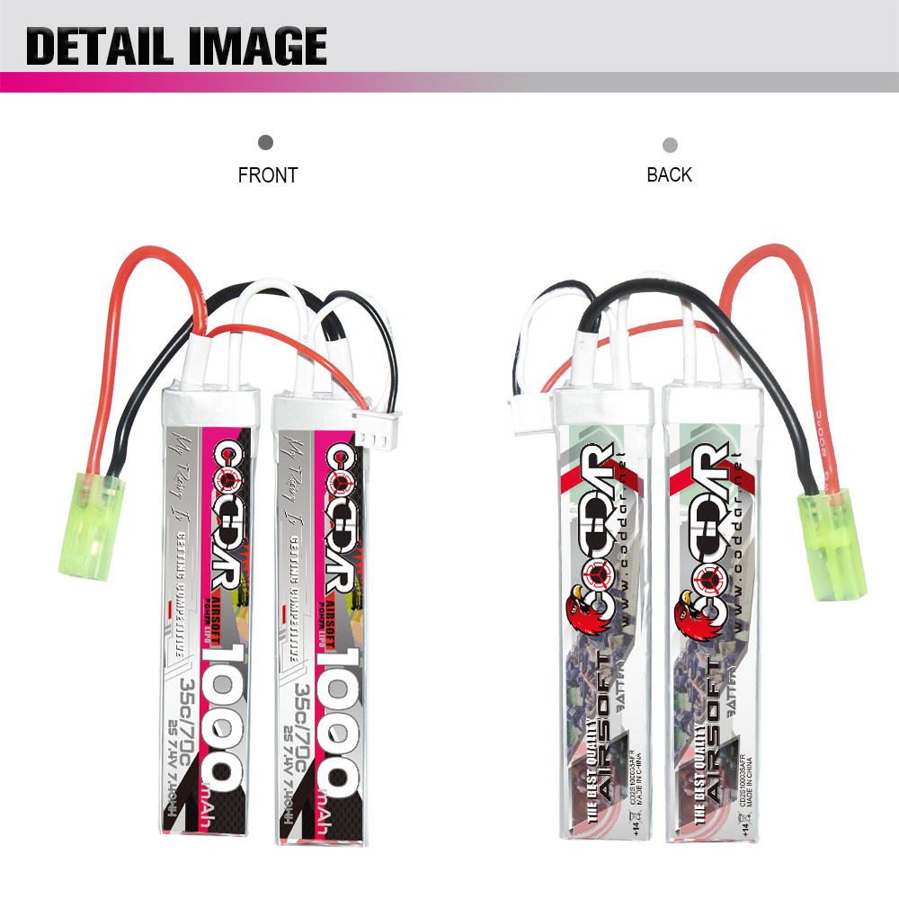 [ܼ] CD2S100035AFR [CODDAR] 7.4V 1000MAH 35C Ƭ ͸ ( )