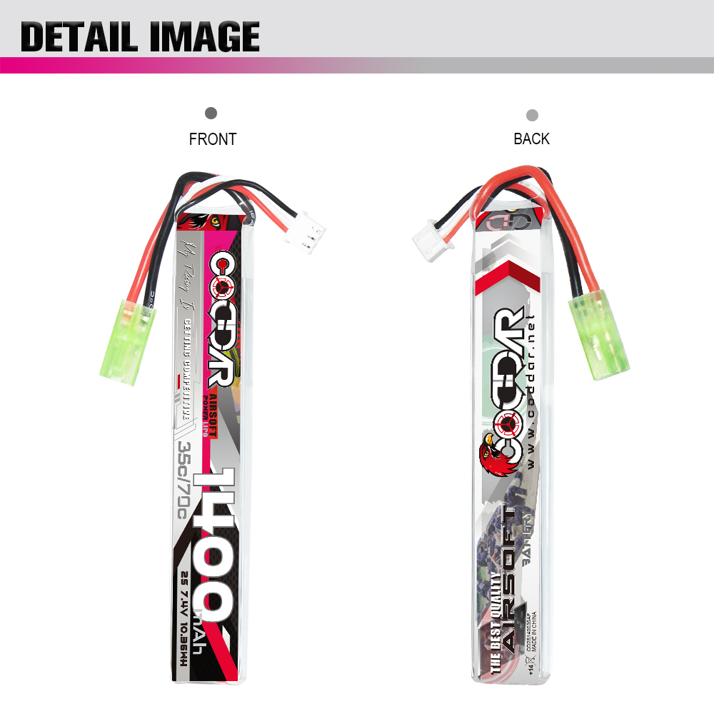 [ܼ] GNB2S-1.4-35AF [CODDAR] 7.4V 1400MAH 35C Ƭ ͸ ( )