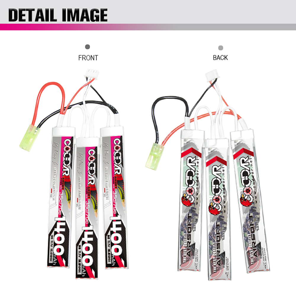 [ܼ] JAM-182337 [CODDAR] 11.1V 1400MAH 35C Ƭ ͸ ( ) - и