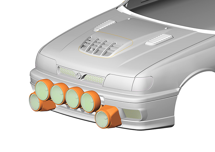 [���ܼ�] BH20605 [Hasegawa] BH20605 1/24 Nissan Pulsar-RNN14- GTI-R 1991 1000 Lakes Rally