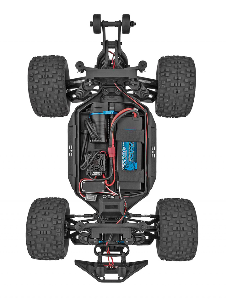 [���ܼ�] AAK20518 [TEAM ASSOCIATED] AAK20518 RIVAL MT10 Brushless RTR V2, red (������, ���͸� ������)