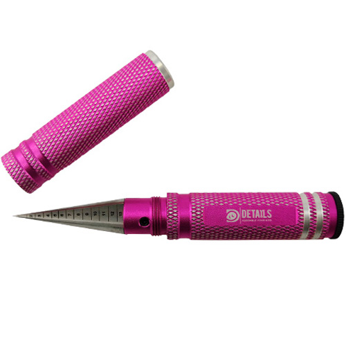 [ܼ] DTT51047 [DETAILS TECH] (ٵ𸮸) Universal 0-14mm Steel Hole Saw Expanding Opener Reamer with measurement 