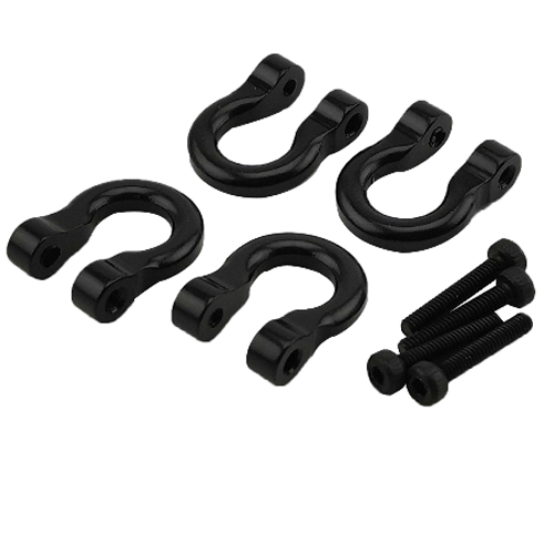[���ܼ�] DTEL01030A [DETAILS TECH] (������ �Ǽ�����) Aluminum Alloy Tow Shackle (Black Color)