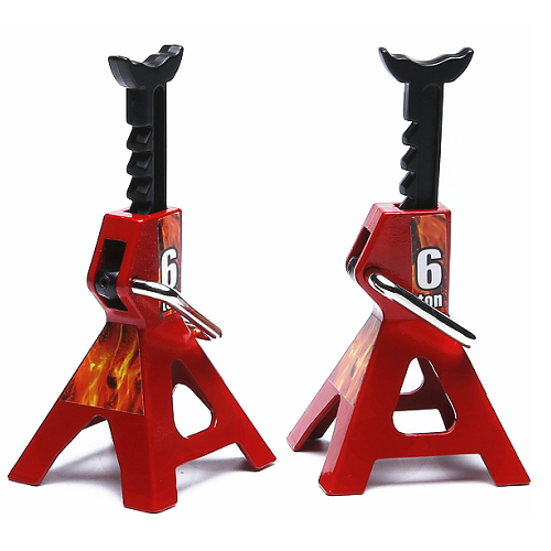 [���ܼ�] DTEL01016 [DETAILS TECH] (������ �Ǽ�����) 6 TON Scale Adjustable Height Metal Jack Stand Repairing Tool