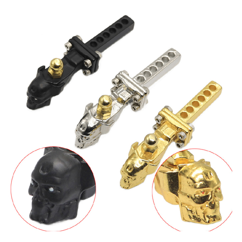 [���ܼ�] DTSM09001C [DETAILS TECH] (������ �Ǽ�����) Aluminum RC Crawler Skull Trailer Hooker SCX10 90046 TRX4 (601520mm) (Golden)