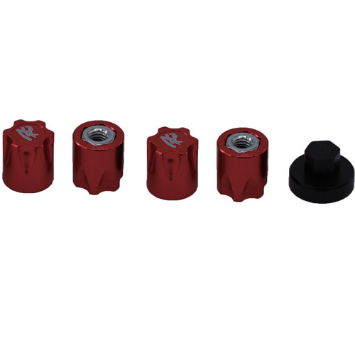 [���ܼ�] DTSM07006B [DETAILS TECH] (������ �Ǽ�����) 1/10 RC Car Antidust Nut M4 (4PCS)