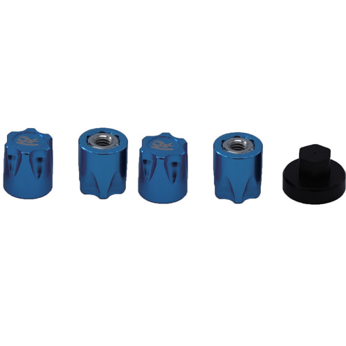 [ܼ] DTSM07006D [DETAILS TECH] ( Ǽ) 1/10 RC Car Antidust Nut M4 (4PCS)