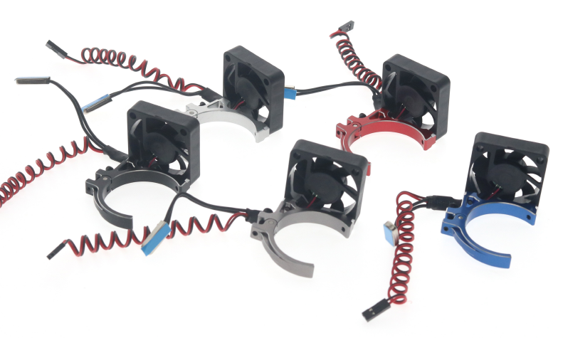 [ܼ] DTEF03001A [DETAILS TECH] (1:8 Ʈũ ) 42mm Alu RC Car Motor Cooling Fan with Heatsink