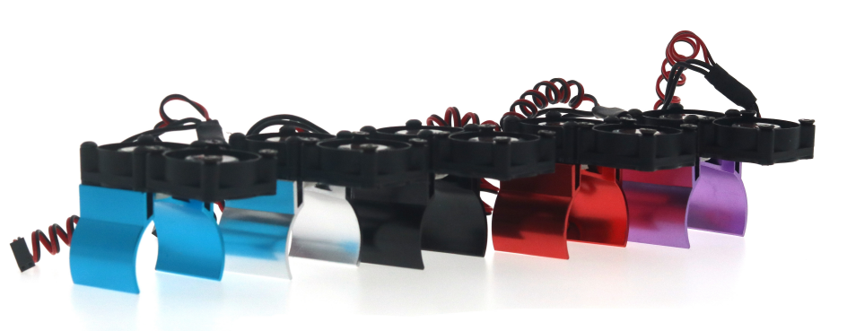 [���ܼ�] DTEF03003A [DETAILS TECH] (1:10 ��� ��Ʈ��ũ ��) 36mm Alu RC Car Double Motor Cooling Fan with Heatsink