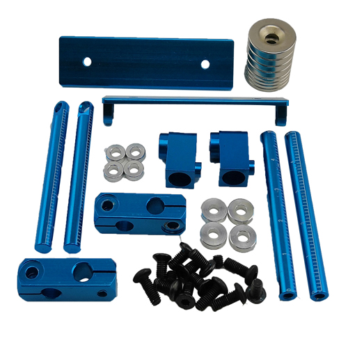 [ܼ] DTDR01001A [DETAILS TECH] (ڼ ٵ Ʈ) Aluminum Magnetic Body Mount(blue)