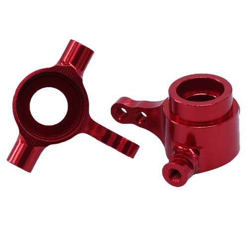 [���ܼ�] DTUP05002A [DETAILS TECH] (Ʈ���罺 SLASH �ɼ�) Aluminum Front Steering Knuckles Set For 1/10 Traxxas Slash 4x4