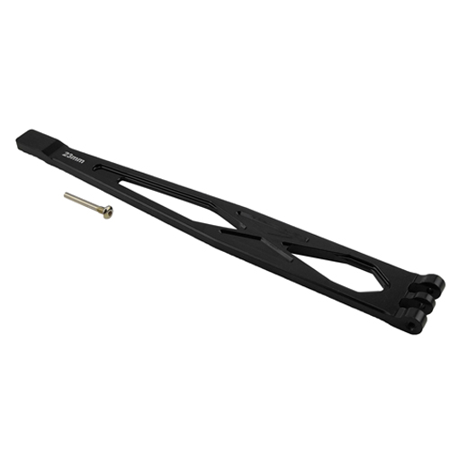 [���ܼ�] DTUP02040A [DETAILS TECH] (TRX-4 �ɼ���Ʈ) Aluminum Battery Hold-Down Lock Plate for (TRX-4) Black