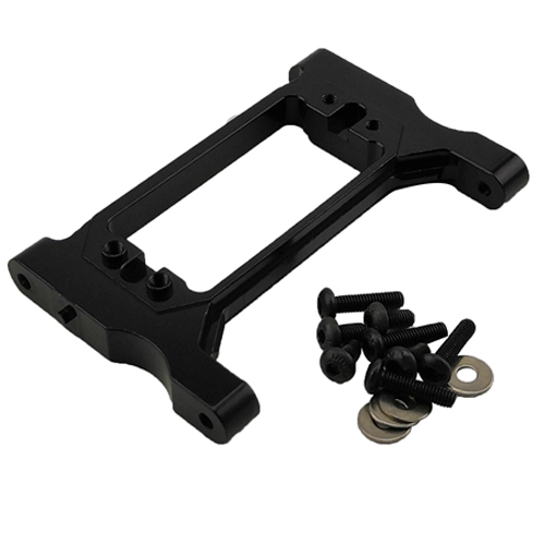 [ܼ] DTUP02035A [DETAILS TECH] (TRX-4 ɼƮ) Aluminum Servo Mount Set for (TRX-4) / Black Color