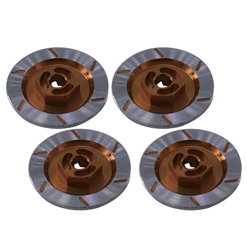 [ܼ] DTEL01055E [DETAILS TECH] (Ż  극ũ ũ) 1/10 RC CAR Aluminum Alloy Brake Disc (4 PCS)