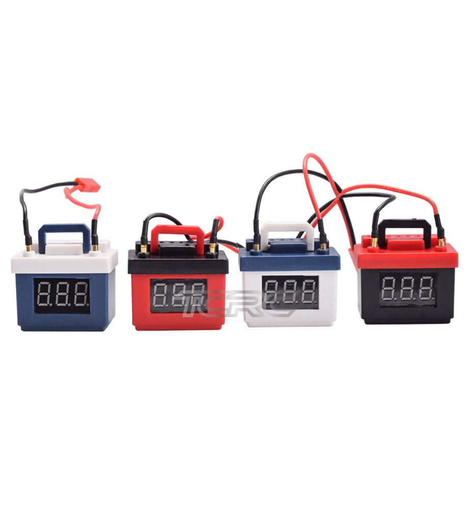 [���ܼ�] 12344 [�������̽�����] RC Decorative Battery Box Set (Blue) ���͸� ��Ƭ ���͸� LIPO ������ �溸 ���� ���