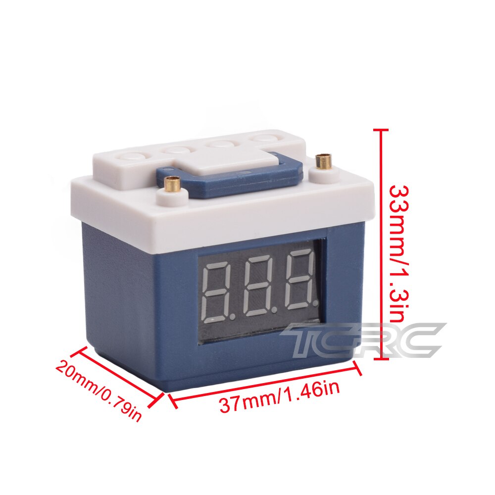 [���ܼ�] 12344 [�������̽�����] RC Decorative Battery Box Set (Blue) ���͸� ��Ƭ ���͸� LIPO ������ �溸 ���� ���