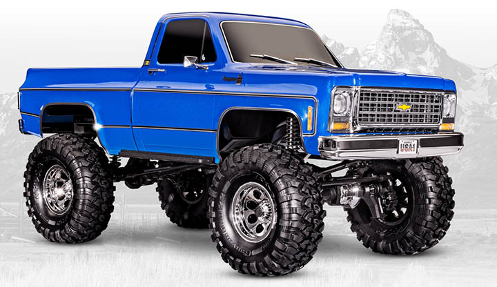 [ܼ] CB92056-4 Blue [Traxxas] 1/10 TRX-4 1979  K10  Ʈ Ʈ -  