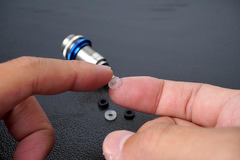 [ܼ] KOS02001 [KOSWORK] Low Friction X Ring (w/special o-ring grease) (for 3mm shaft) (8pcs)