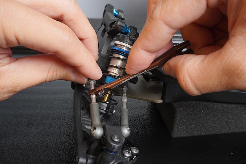 [���ܼ�] KOS13235 [KOSWORK] Steel Turnbuckle Wrench (3.2mm & 5.5mm) (For Associated Cars & 3mm Nut)