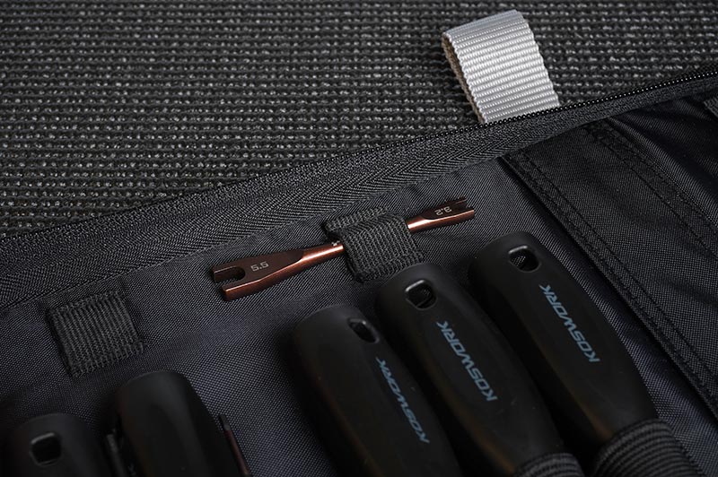 [���ܼ�] KOS13235 [KOSWORK] Steel Turnbuckle Wrench (3.2mm & 5.5mm) (For Associated Cars & 3mm Nut)