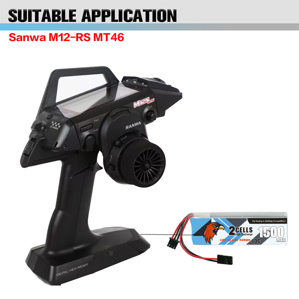 [ܼ] CD2S150010LF [CODDAR] 6.4V 1500MAH  LiFe ͸ (Sanwa M12-RS MT46  밡)