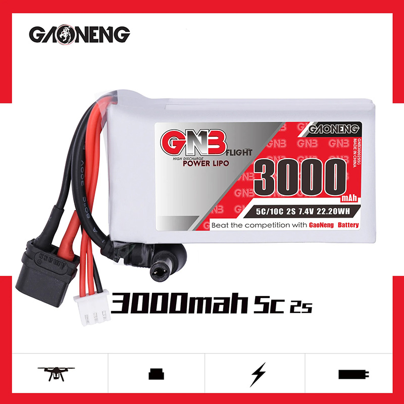 [���ܼ�] GNB30002S5G [GNB] 7.4V 3000mah 5C �ּ�/DJI ���ۿ� ��Ƭ ������ ���͸�