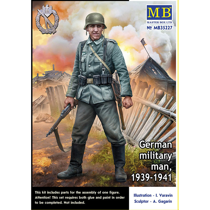 [ܼ] CM35227 [MasterBox] CM35227 1/35 German military man, 1939-1941