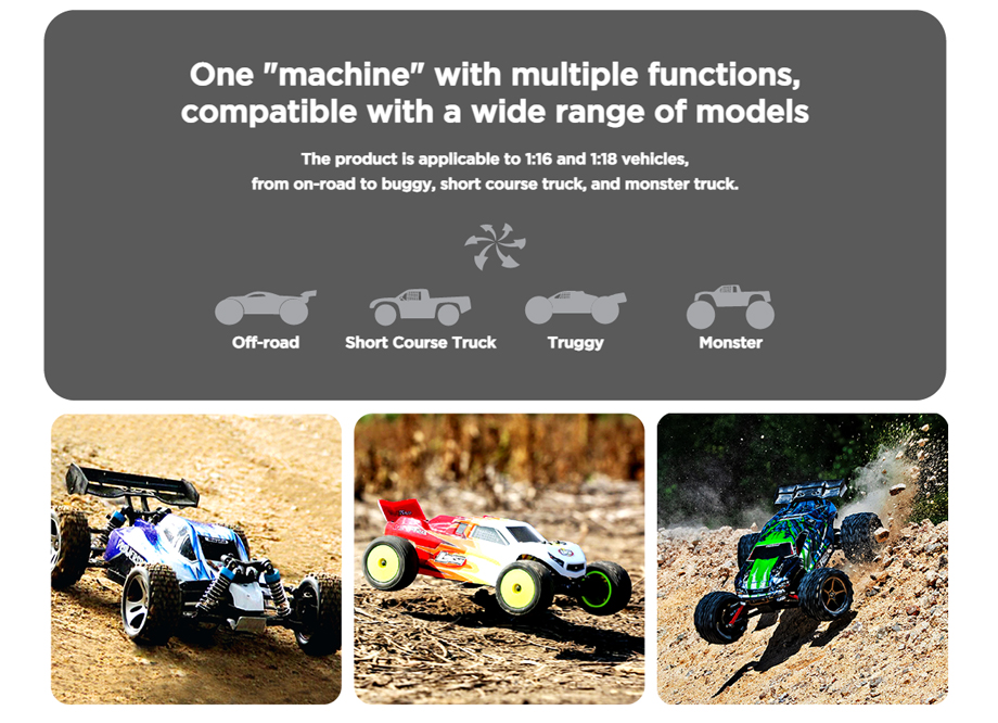 [���ܼ�] 30404004 [HOBBYWING] QUICRUN-2435SL-4500KV-BLACK-G3 ���� (1/16 ,1/18 ������)