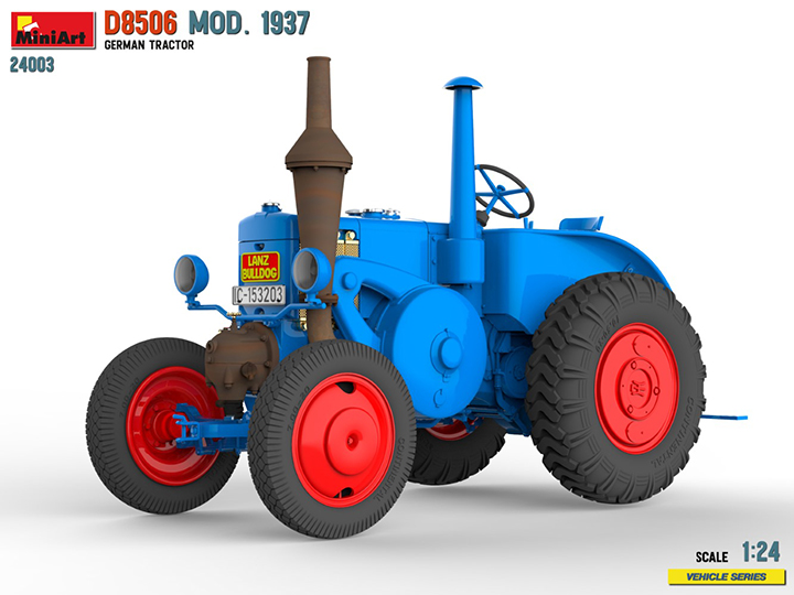 [ܼ] BE24003 [Miniart] BE24003 1/24 German Tractor D8506 Mod. 1937