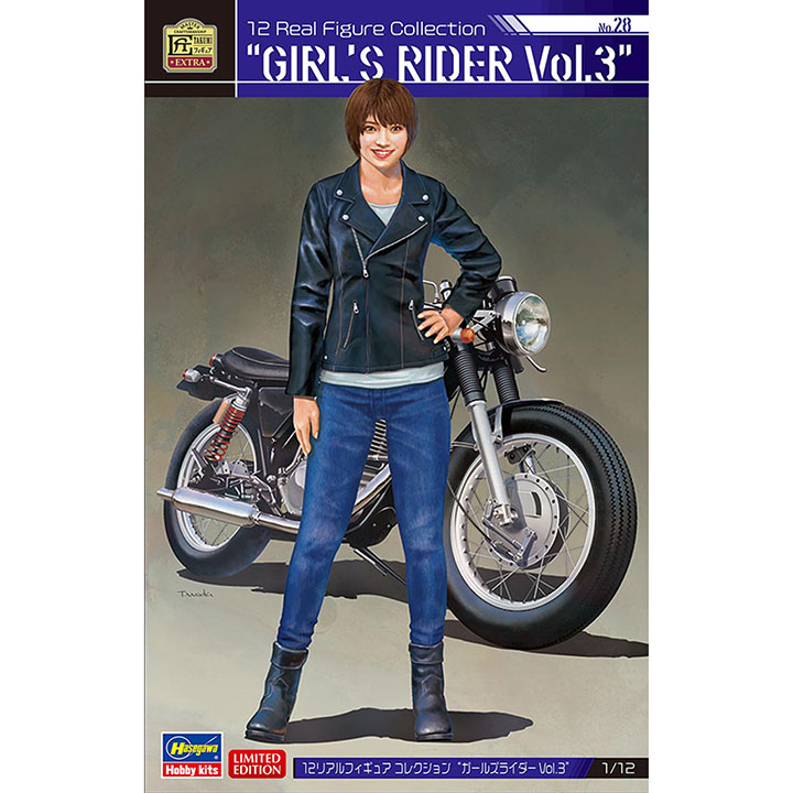 [���ܼ�] BH52353 [Hasegawa] BH52353 1/12 SP553 12 Real Figure Collection No.28 Girls Rider Vol.3