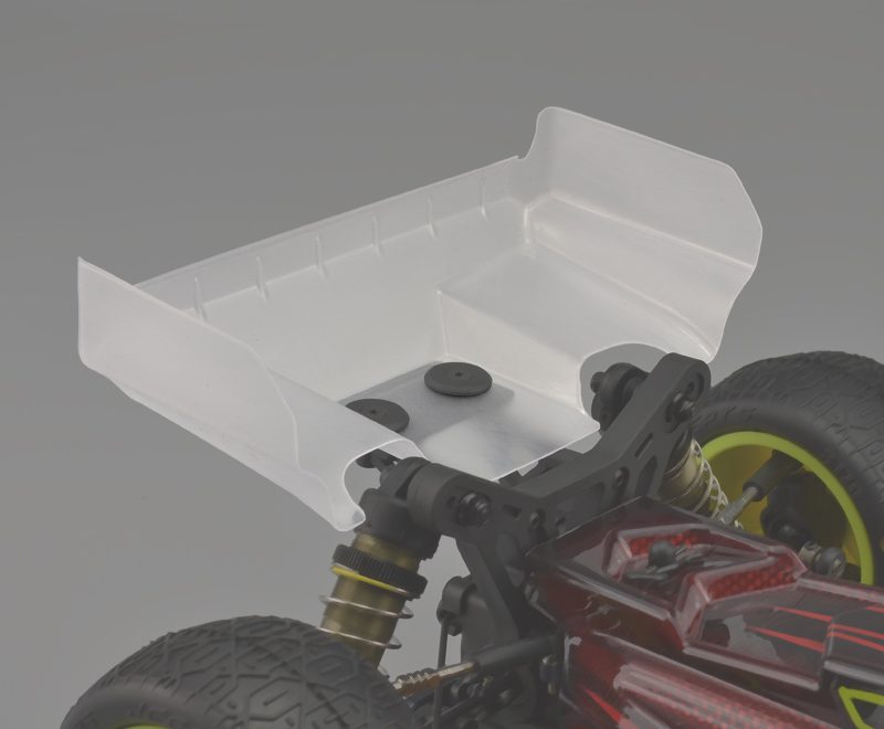 [���ܼ�] J-0354 [J-CONCEPTS] JConcepts Tekno EB410 "F2" 4WD Buggy Body w/6.5" Aero Wing (Clear)