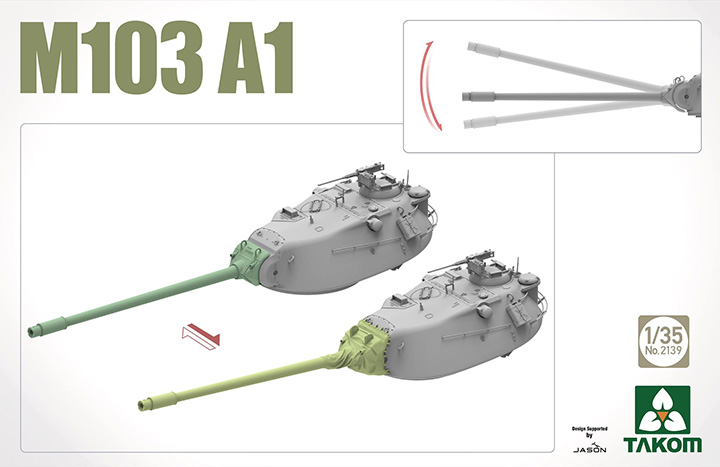[ܼ] BT2139 [Takom] BT2139 1/35 M103A1