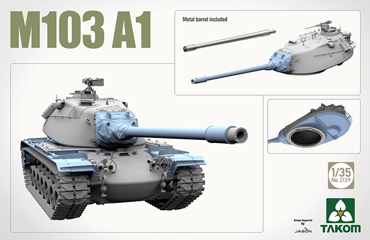[ܼ] BT2139 [Takom] BT2139 1/35 M103A1