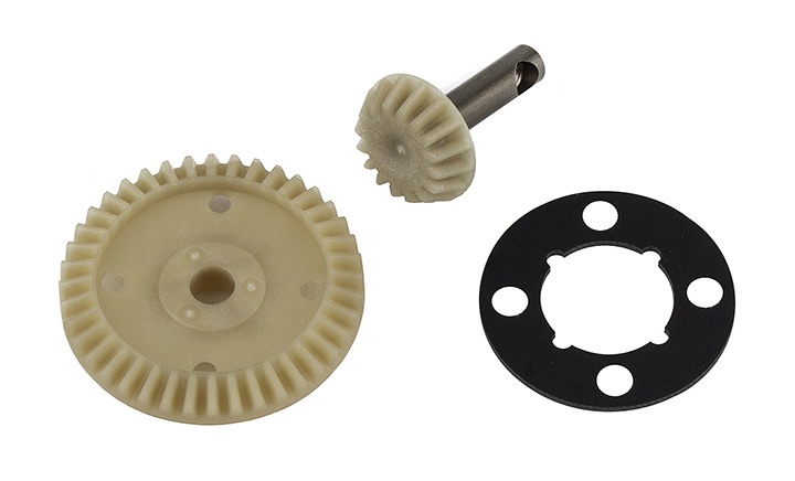 [���ܼ�] AA92318 [TEAM ASSOCIATED] AA92318 RC10B74.2 FT Ring and Pinion Gear Set, molded