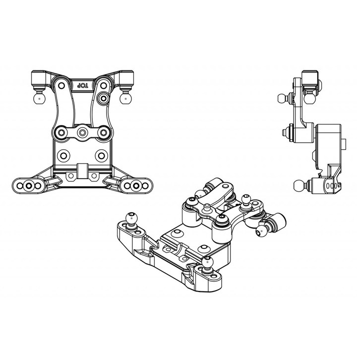 [ܼ] AAK90033 [TEAM ASSOCIATED] AAK90033 RC10B6 Builders Support