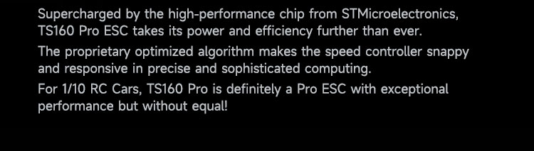[���ܼ�] SK-300078-01 [SKY RC] TS160 Pro 160A Brushless Sensored ESC 7.4V BEC With Integrated Bluetooth