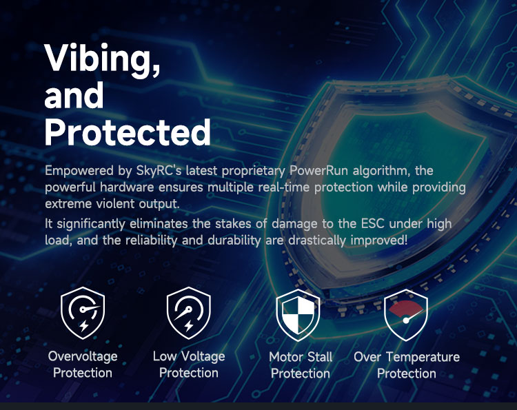 [ܼ] SK-300078-01 [SKY RC] TS160 Pro 160A Brushless Sensored ESC 7.4V BEC With Integrated Bluetooth