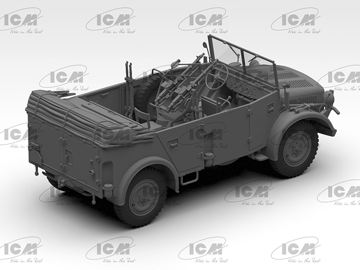 [ܼ] BICM35503 [ICM] BICM35503 1/35 s.E.Pkw Kfz.70 with Zwillingssockel 36