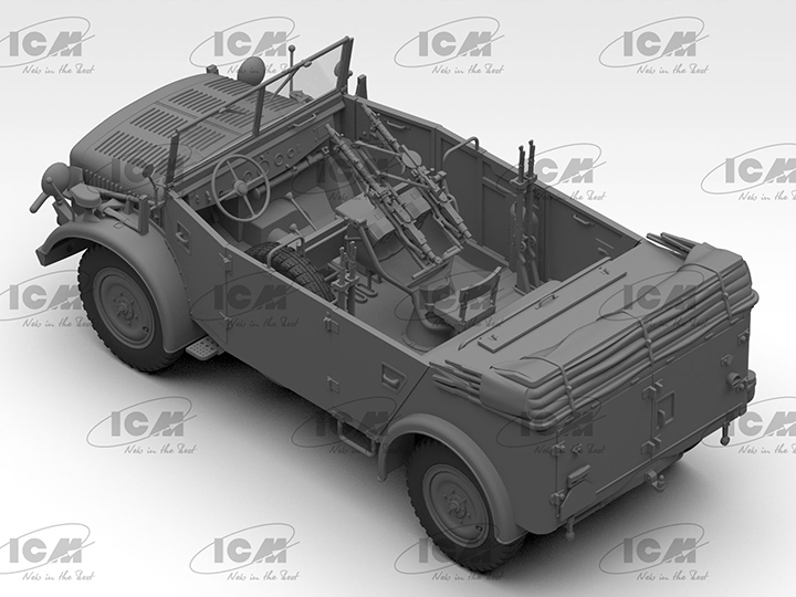 [ܼ] BICM35503 [ICM] BICM35503 1/35 s.E.Pkw Kfz.70 with Zwillingssockel 36