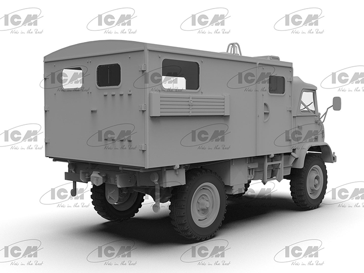 [���ܼ�] BICM35138 [ICM] BICM35138 1/35 Unimog S404 Krankenwagen German Military Ambulance