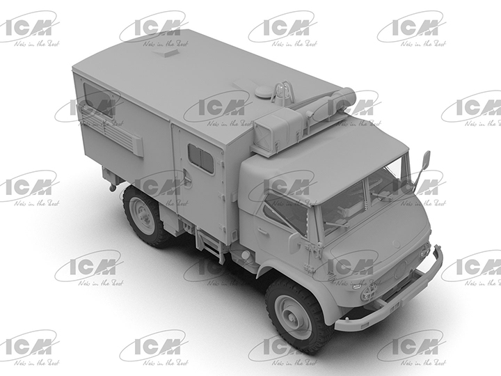 [���ܼ�] BICM35138 [ICM] BICM35138 1/35 Unimog S404 Krankenwagen German Military Ambulance