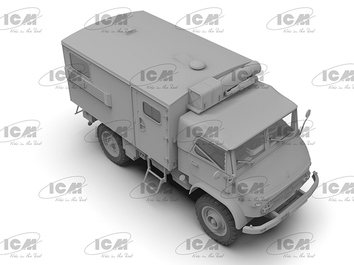 [ܼ] BICM35136 [ICM] BICM35136 1/35 Unimog 404 S Koffer German military truck