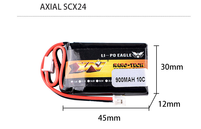 [���ܼ�] 2S-900 [XN] 7.4V 900mAh 10C ��Ƭ ������ ���͸�