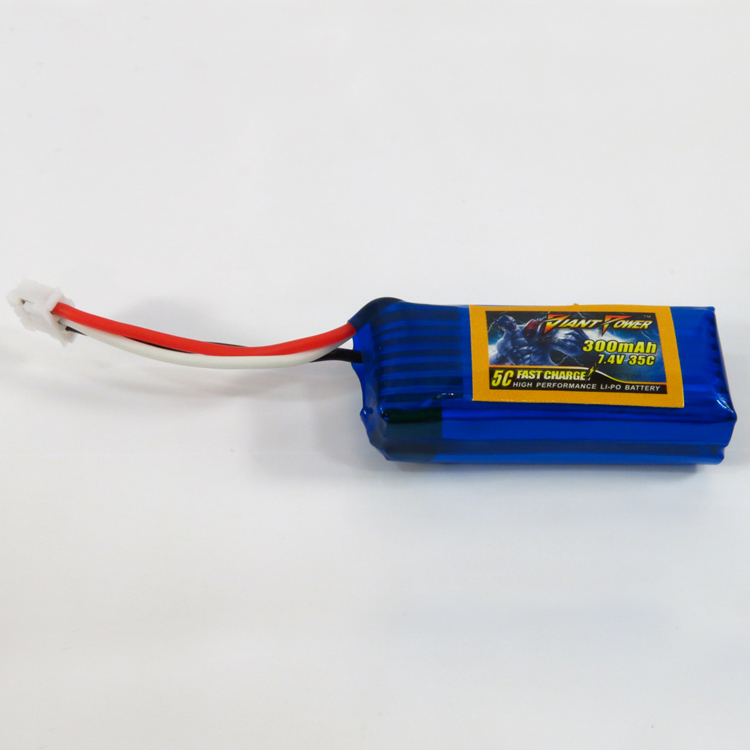 [ܼ] 2S-300-35 [GIANT POWER] 7.4V 300mAh 35C Ƭ  ͸