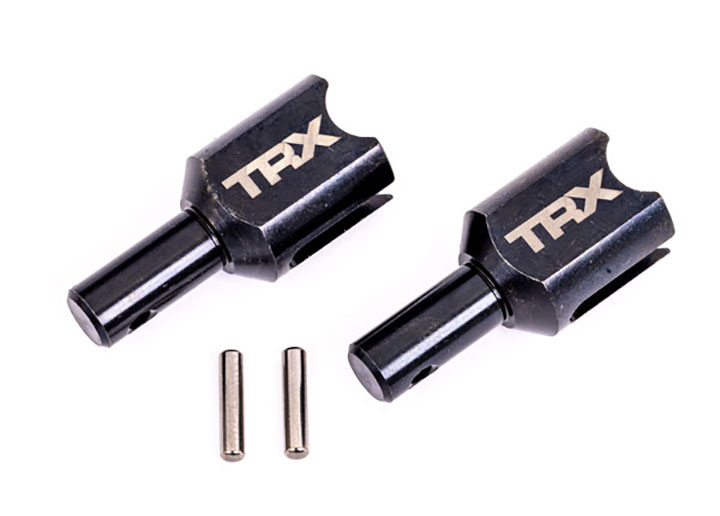 [ܼ] AX9583X [Traxxas] AX9583X Differential output cup,front or rear(hardened steel,heavy duty)(2)/2.5x12mm pin (2)
