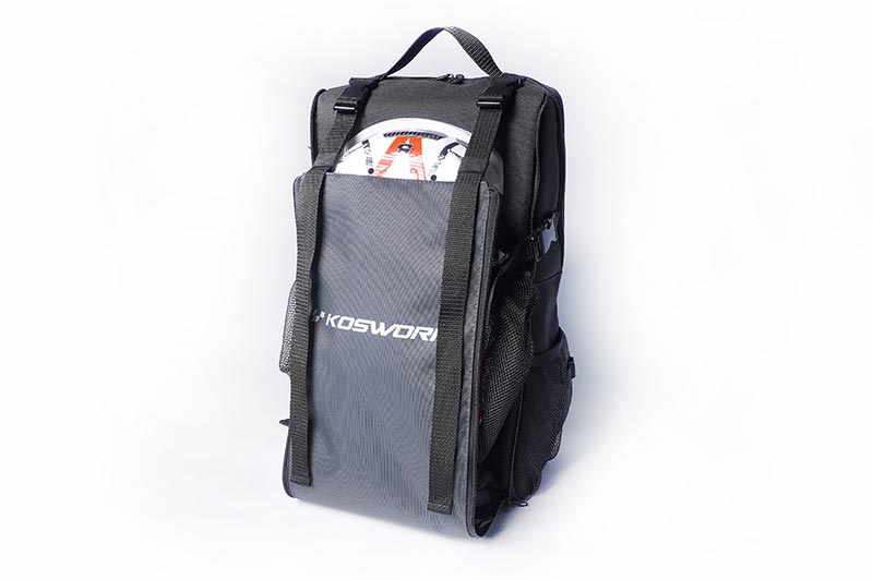 [ܼ] KOS32213BK [KOSWORK] RC Car Expandable Backpack (1/8 Buggy, 1/10 Buggy, Truck, Touring & Crawler) Black