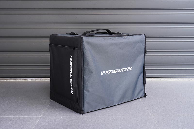 [���ܼ�] KOS32252PP [KOSWORK] 1/8 Dual Drawer PP Frame Buggy/Onroad Car Bag (1/8, 2 Large)